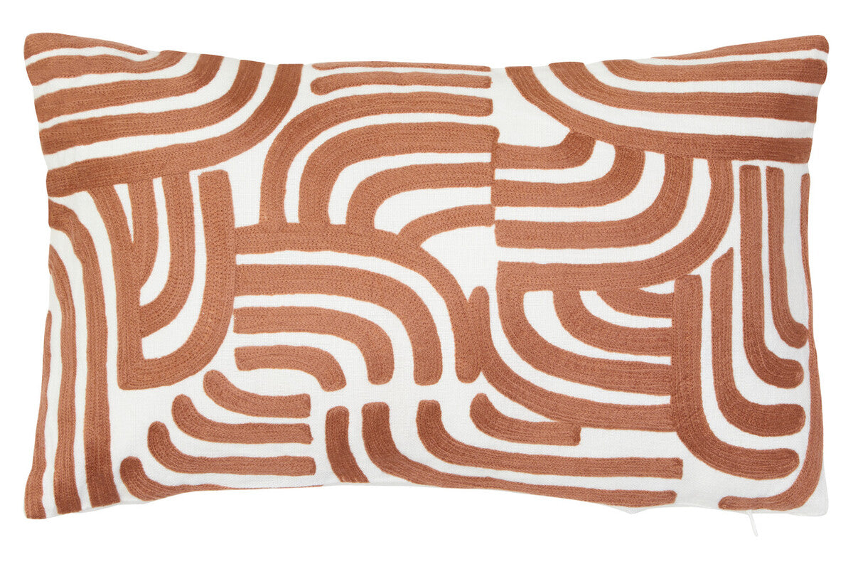 Bosie Ozella Natural & Terracotta Cushion