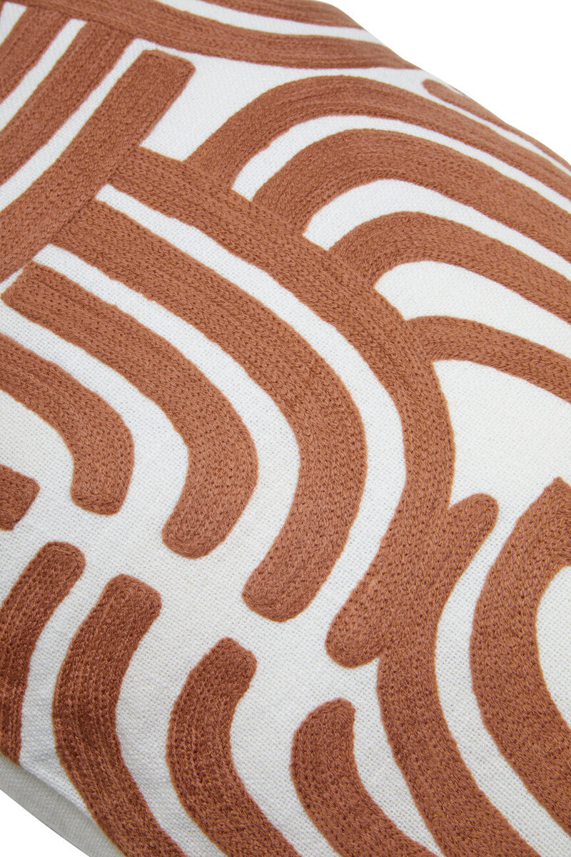 Bosie Ozella Natural & Terracotta Cushion