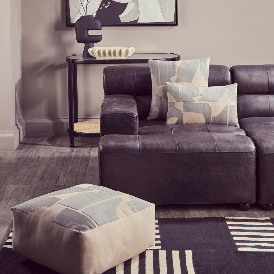 Bosie Ozella Natural & Grey Cushion