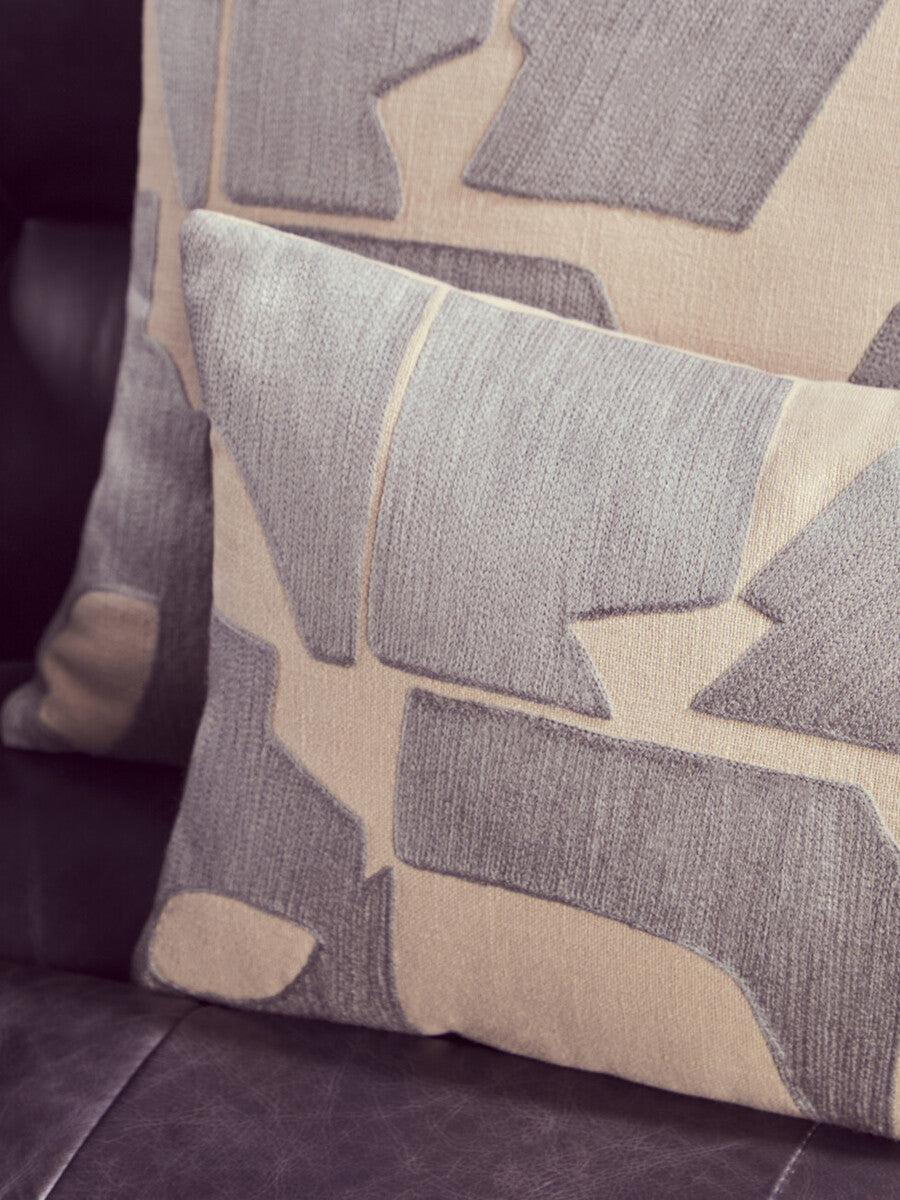 Bosie Ozella Natural & Grey Cushion