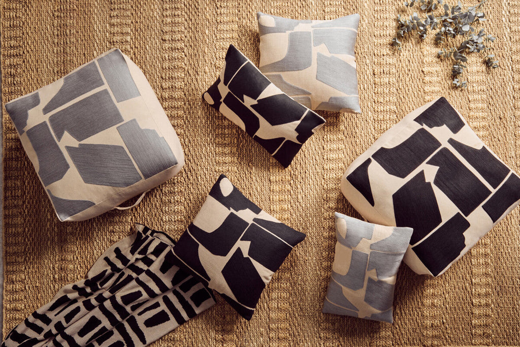 Bosie Ozella Natural & Grey Cushion