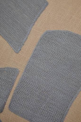 Bosie Ozella Natural & Grey Square Cushion