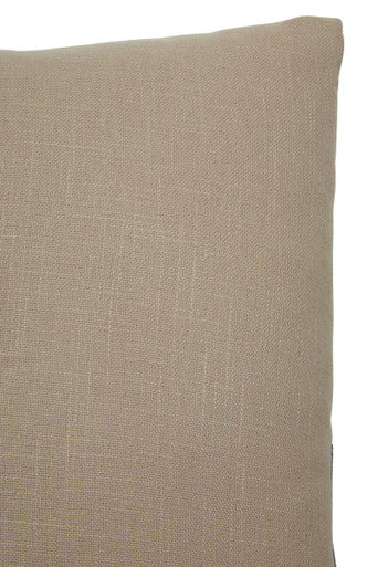 Bosie Ozella Natural & Grey Square Cushion