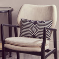 Bosie Ozella Black & White Cushion