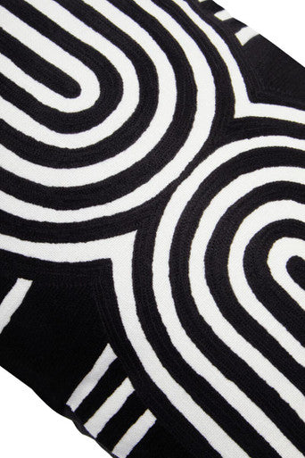 Bosie Ozella Black & White Cushion