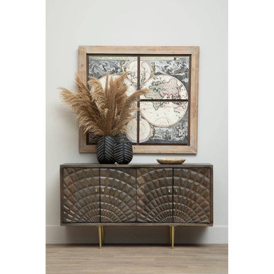 Merlin Wall Painting Leather