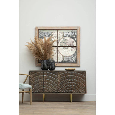 Merlin Wall Painting Leather