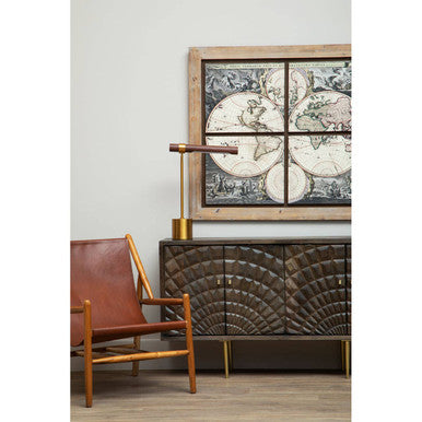 Merlin Wall Painting Leather