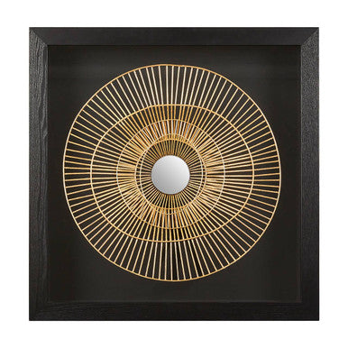 Modello Gold & Black Wall Art