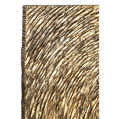 Modello Wood Carving Gold Wall Art