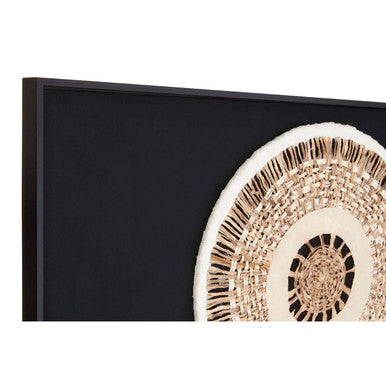 Modello Natural & Black Paper Design Wall Art