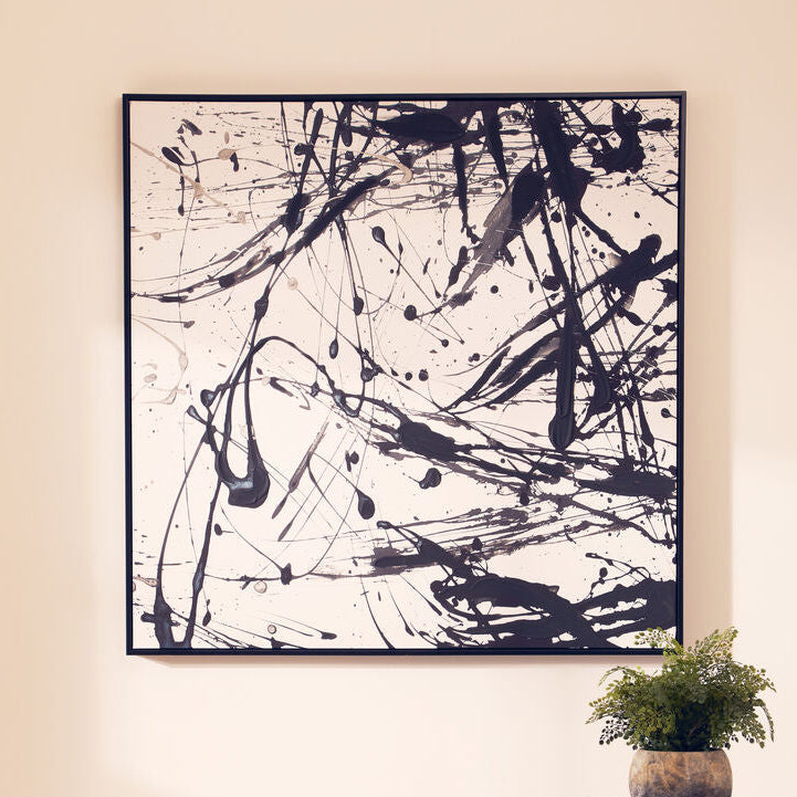 Astratto Black & White Wall Art