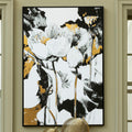 Astratto Floral & Metal Wall Art