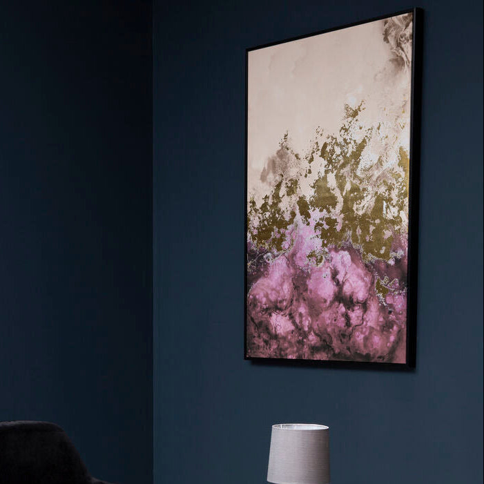 Astratto Cream & Mauve Wall Art