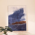 Astratto Blue & Gold Wall Art