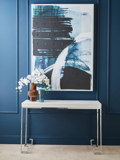 Astratto Blue & Black Wall Art