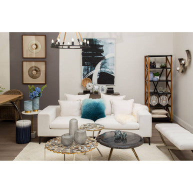 Astratto Blue & Black Wall Art