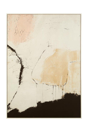 Astratto Natural Pink & Classic Wall Art