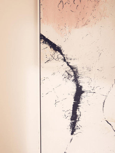 Astratto Natural Pink & Classic Wall Art