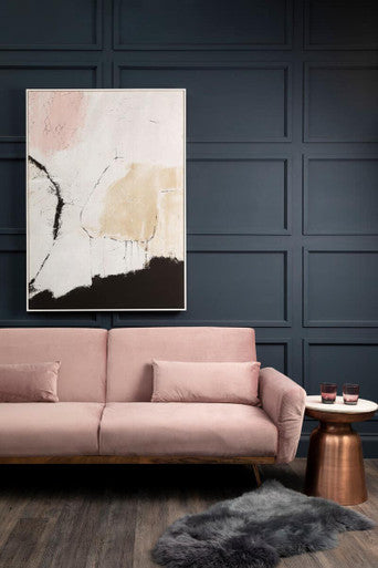 Astratto Natural Pink & Classic Wall Art