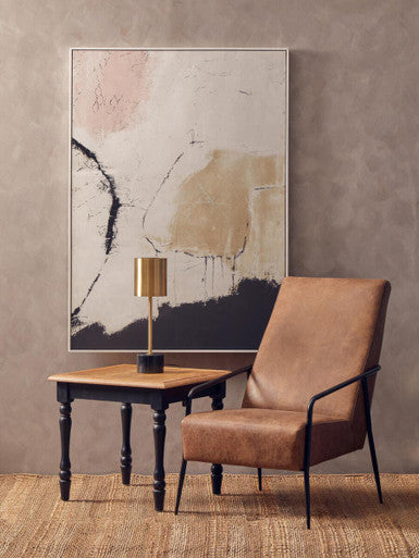 Astratto Natural Pink & Classic Wall Art