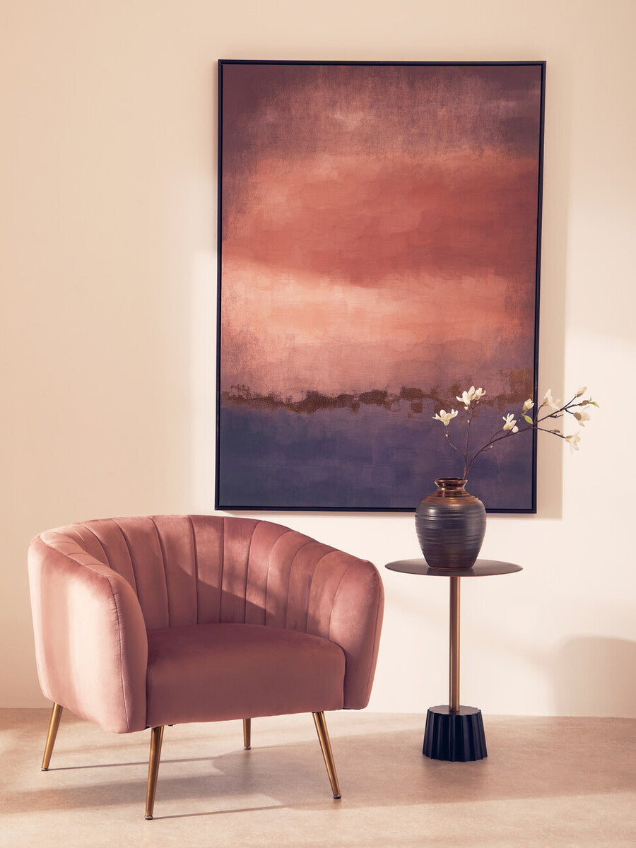 Astratto Pink & Purple Classic Wall Art