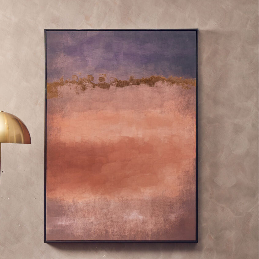 Astratto Pink & Purple Classic Wall Art
