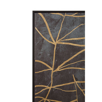 Astratto Canvas Black & Gold Wall Art