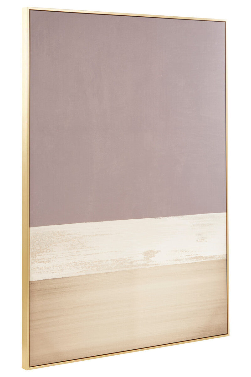 Astratto Canvas Gold & Grey Foil Wall Art