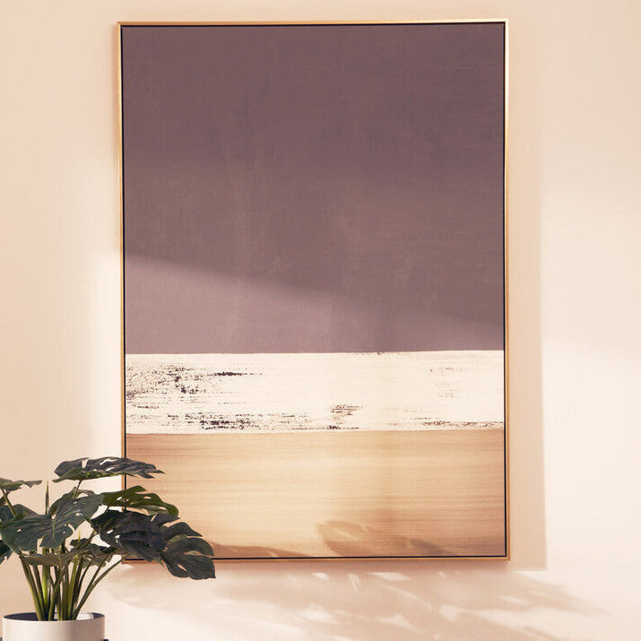 Astratto Canvas Gold & Grey Foil Wall Art