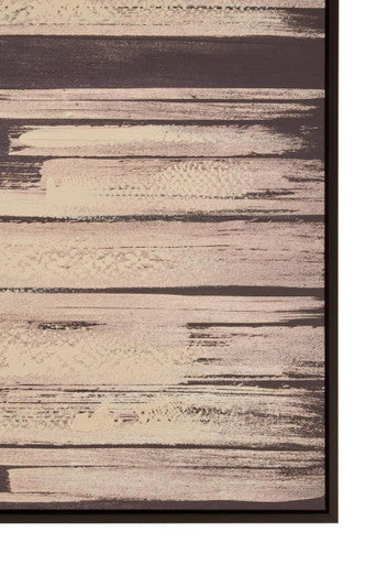 Astratto Black & Natural Canvas Wall Art