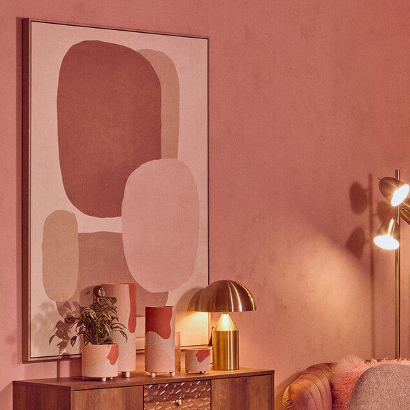 Astratto Canvas Natural Wall Art