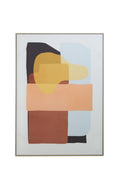 Astratto Multi Coloured Canvas Wall Art