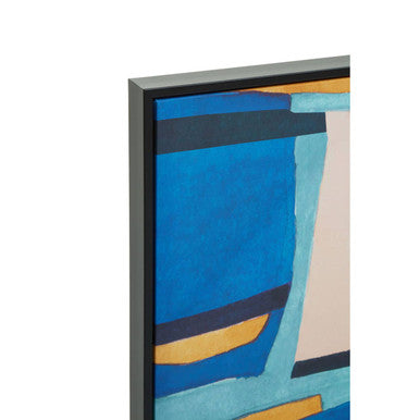 Astratto Multicolour Abstract Painting Black Modern