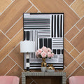 Astratto Retro Grace Stripes Wall Art