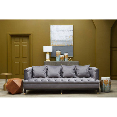 Astratto Grey & Gold Foil Wall Art