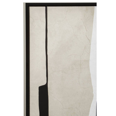 Astratto Abstract Wall Art Black Industrial