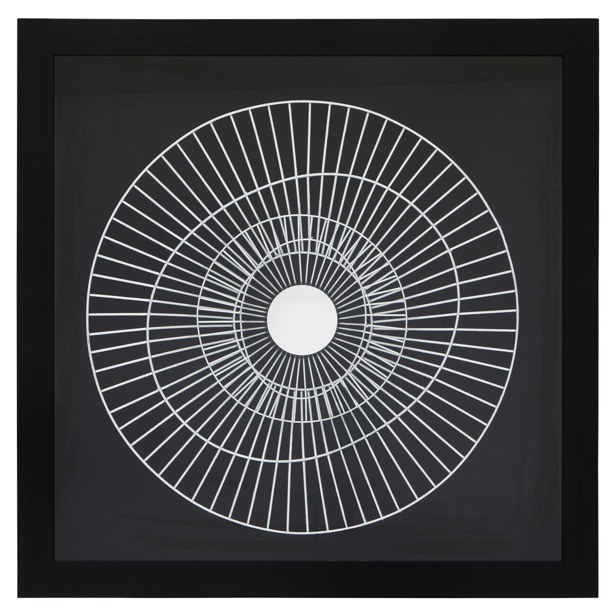 Modello Silver & Black Wall Art