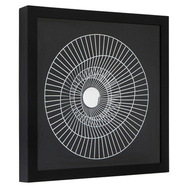 Modello Silver & Black Wall Art