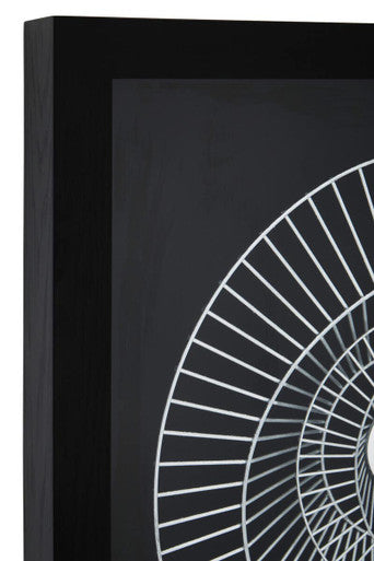 Modello Silver & Black Wall Art