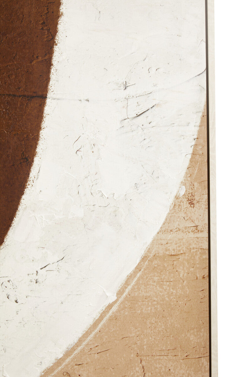 Astratto Brown & Natural Textured Wall Art