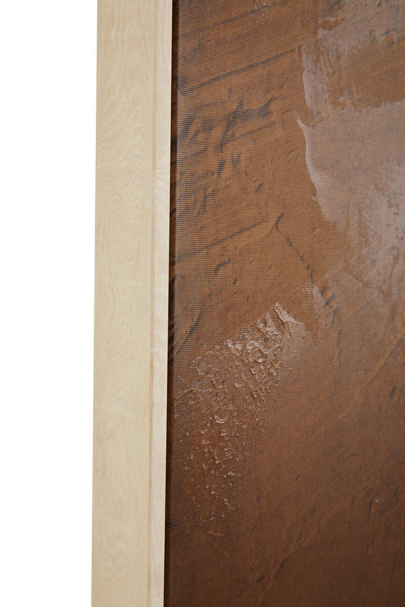 Astratto Brown & Natural Textured Wall Art