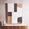 Astratto Neutral Abstract Textured Canvas Wall Art