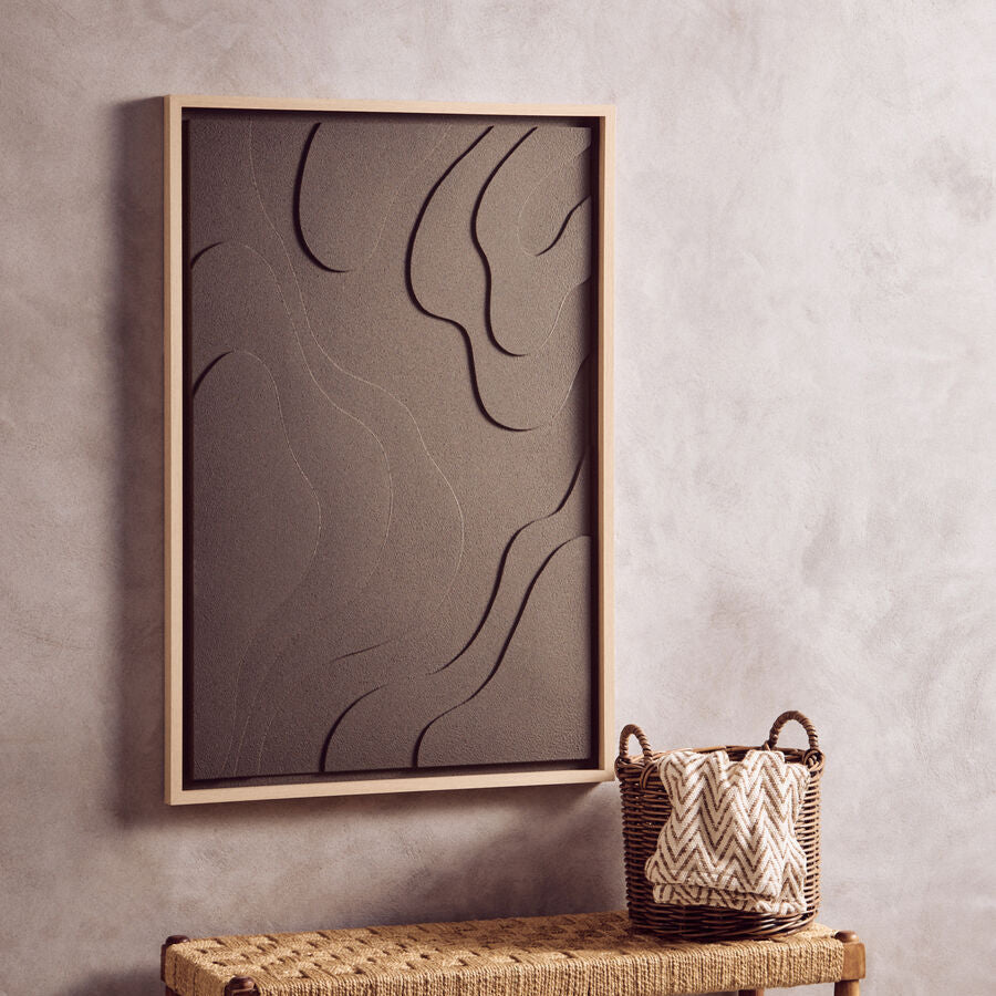 Astratto 3D Green Wall Art