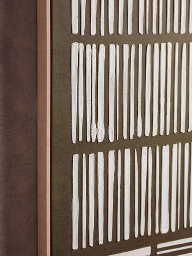 Astratto Green & Natural Textured Canvas Wall Art