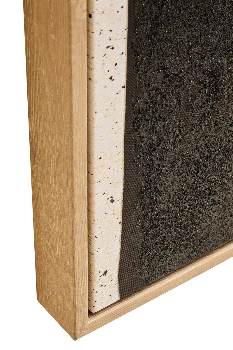 Astratto Black & Cream Wall Art