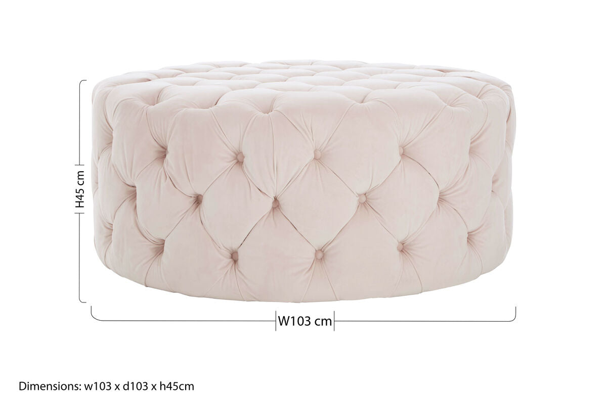 Suri Fabric Footstool