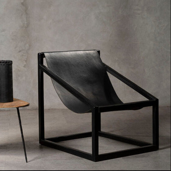 Kendari Black Cubic Frame Chair