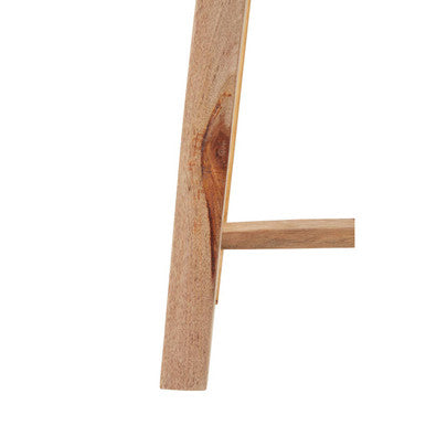 Kendari Teak Wood Brown Rustic Stool