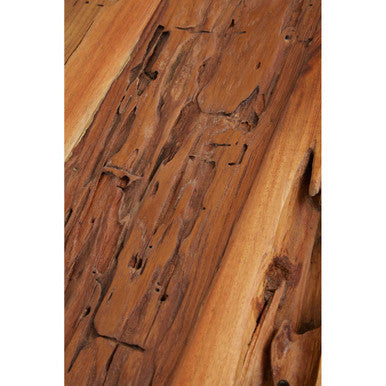Kendari Teak Wood Brown Rustic Stool